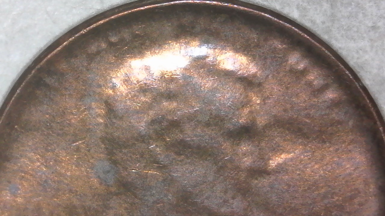 1982-P-Small-Date-Lincoln-Memorial-Cent-Struck-Through-A-Late-Stage-Die-Cap